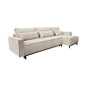 Colțar extensibil MELANIA METAL 294x140cm (OT+3F) - imagine 3