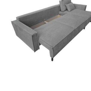 Colțar extensibil MELANIA METAL 294x140cm (OT+3F) - imagine 5