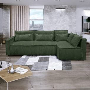 Colțar extensibil MELANIA 294x160cm (LMAX+3F)