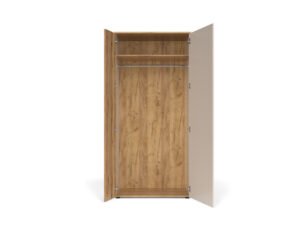 Dulap modern de living, riflaj decorativ, Casmir, FERO, 90cm - imagine 2