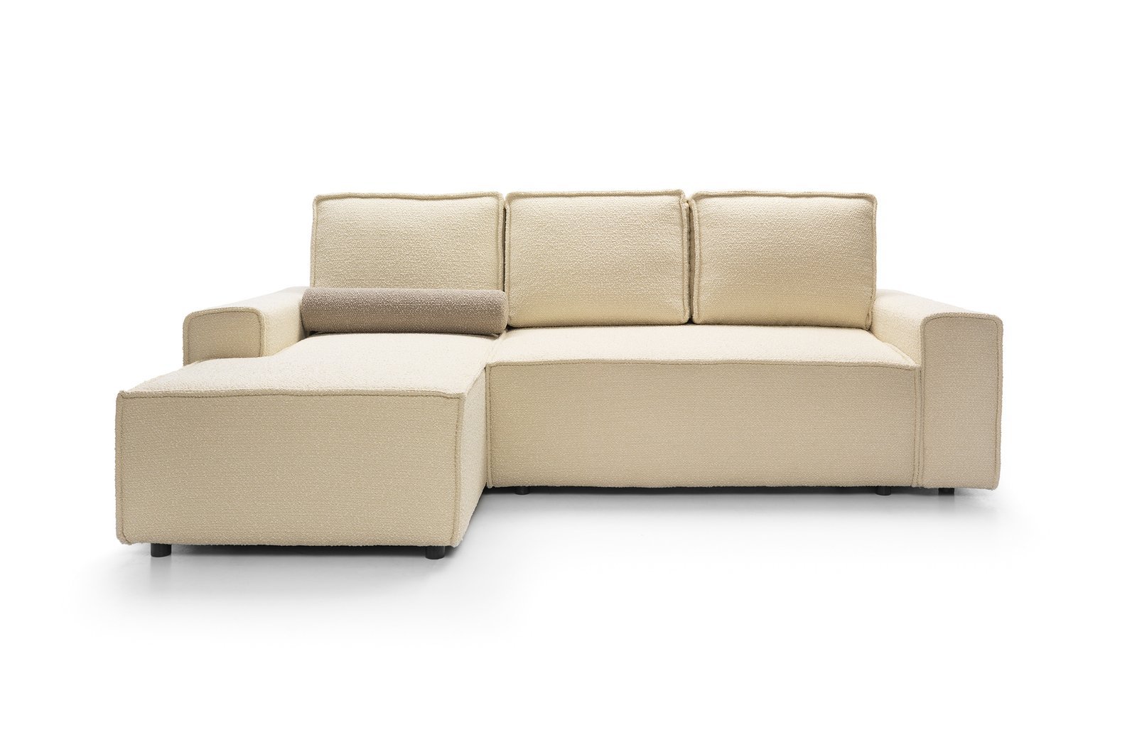 Colțar extensibil DOMO cu ladă de depozitare, 260x175cm, extensie 200×160 cm, stanga - imagine 1