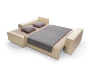 Colțar extensibil DOMO cu ladă de depozitare, 260x175cm, extensie 200×160 cm, stanga - imagine 2