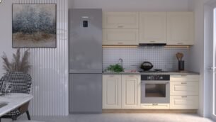 Bucătărie Maria Rame MDF Vanilie Soft 2,0m HC