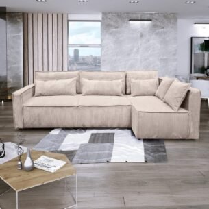 Colțar extensibil MELANIA 294x160cm (LMAX+3F) - imagine 2