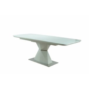 Masa extensibila COSMIC, 160-210x90x76 cm, alb - imagine 2