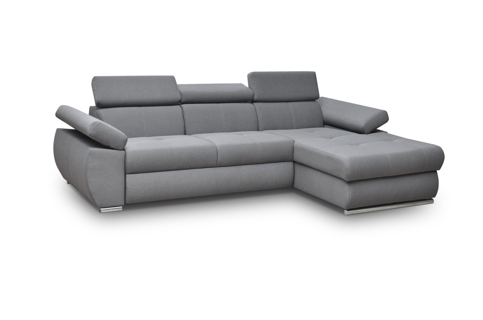 image-3-scaled-1.jpg Colțar extensibil LIZBONA I cu ladă de depozitare, stofă premium, culoare gri, 276cm lungime, extensie 217×130 cm, dreapta - imagine 1