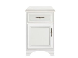 Set mobilier hol garderoba, Alb, ELORA, 250 cm - imagine 5