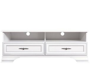 Set living stil clasic provensal, Varianta 3, Alb, ELORA, 295 cm - imagine 4