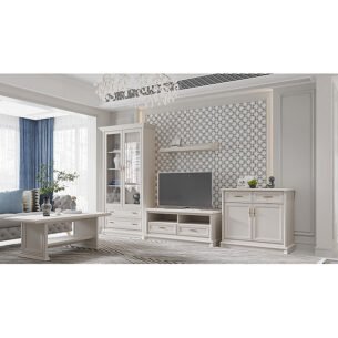 Masuta cafea eleganta MDF, Casmir, CARLA, 130 cm - imagine 2