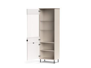 Vitrina inalta eleganta, MDF, Casmir & Stejar, ESTERA, 65 cm - imagine 2