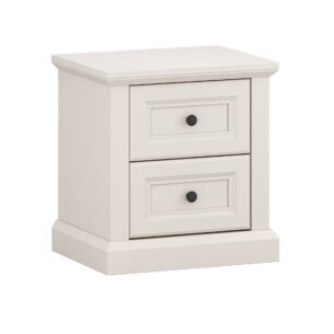 Noptiera eleganta, 2 sertare, MDF, Casmir, VALNERA, 48 cm